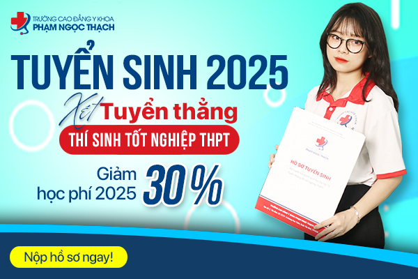 [CĐ Y Khoa Phạm Ngọc Thạch] Chắc suất Cử nhân Y Dược chỉ cần tốt nghiệp THPT 2025